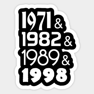 Grand Openings (White) Sticker